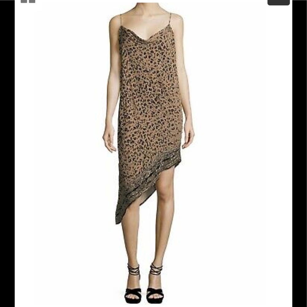 Haute Hippie Leopard Sahara Dress